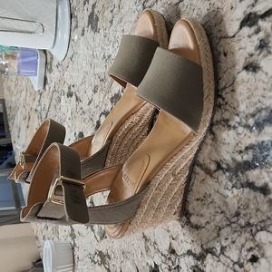 J Crew wedge espadrilles